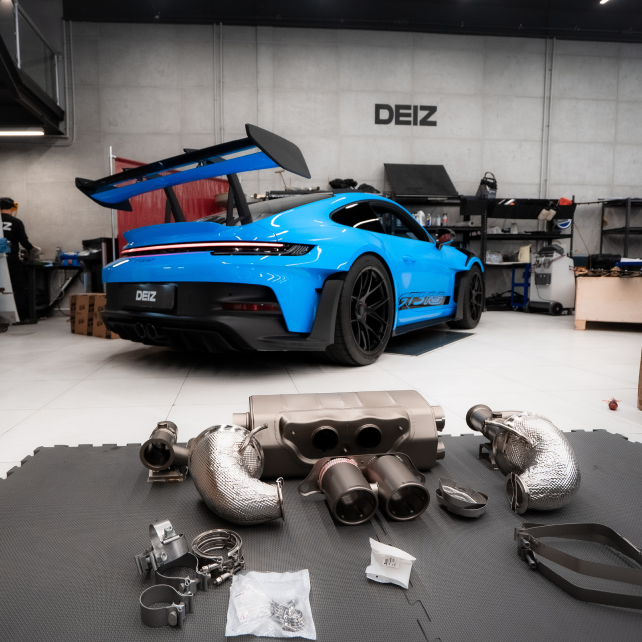 Porsche 911 Gt3 RS Exhaust system upgrade